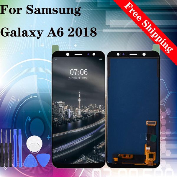 super quality for samsung galaxy a6 2018 a600 a600f amoled lcd display touch screen digitizer 100% tested
super quality for samsung galaxy a6 2018 a600 a600f amoled lcd display touch screen digitizer 100% tested