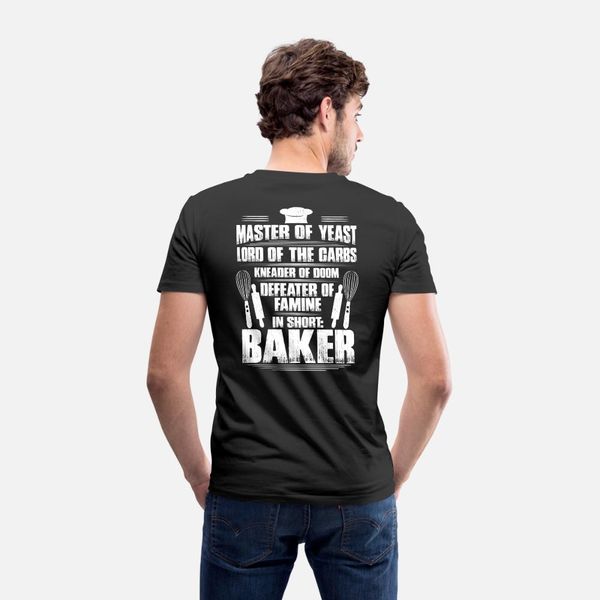 baker bakery baking master of yeast gift present t shirt men custom 100% cotton round collar trend crazy basic summer style outfit shirt
baker bakery baking master of yeast gift present t shirt men custom 100% cotton round collar trend crazy basic summer style outfit shirt