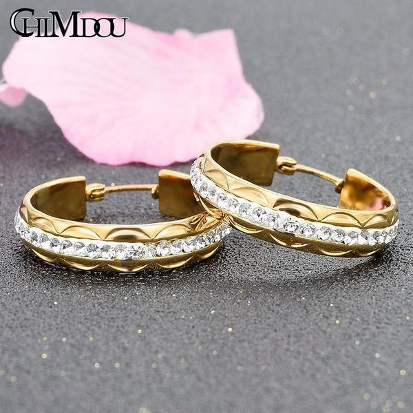 chimdou anniversary earrings classical design hoop round rhinestone jewelry ear s stainless steel women accessories new arrival, Golden;silver
chimdou anniversary earrings classical design hoop round rhinestone jewelry ear s stainless steel women accessories new arrival, Golden;silver