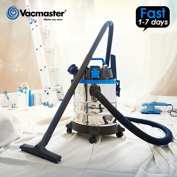 vacmaster 20l home vacuum cleaner, wet dry vacuums,1250w, 18000pa, stainless steel tank, low noise
vacmaster 20l home vacuum cleaner, wet dry vacuums,1250w, 18000pa, stainless steel tank, low noise