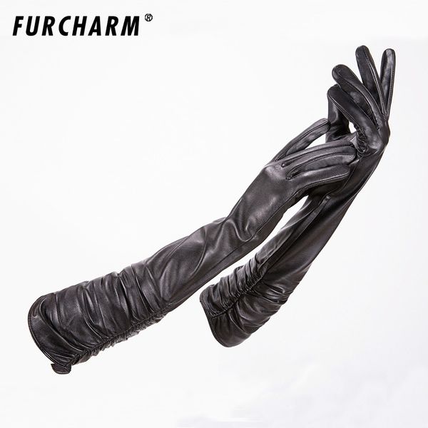 russia women winter real leather gloves evening party long genuine sheepskin gloves warm lined high-grade special offer, Blue;gray
russia women winter real leather gloves evening party long genuine sheepskin gloves warm lined high-grade special offer, Blue;gray