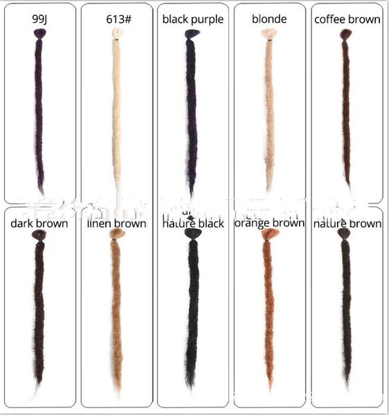 chemical fiber handmade dirty pigtail reggae pigtail jamaica dirty braid 20 inch monochrome dirty braid, Black
chemical fiber handmade dirty pigtail reggae pigtail jamaica dirty braid 20 inch monochrome dirty braid, Black