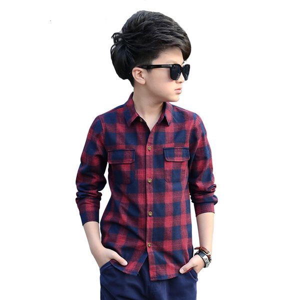 2020 fashion big boys shirts cotton kids long sleeve plaid shirt children's blouses for school uniforms teens boys clothes
2020 fashion big boys shirts cotton kids long sleeve plaid shirt children's blouses for school uniforms teens boys clothes