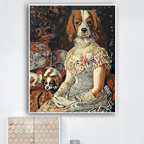 yijie diy painting by numbers wear clothes animal cartoon drawing on canvas handpainted painting art gift diy home decoration
yijie diy painting by numbers wear clothes animal cartoon drawing on canvas handpainted painting art gift diy home decoration