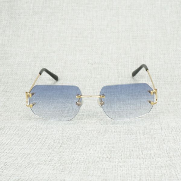 2020 luxury new lens shape metal farme sunglasses men rimless c wire gafas women for outdoor club accessories oculos shades, White;black
2020 luxury new lens shape metal farme sunglasses men rimless c wire gafas women for outdoor club accessories oculos shades, White;black