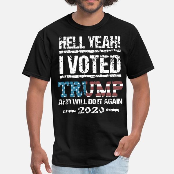 hell yeah i voted trump and will do it again trump t shirt men designing 100% cotton o-neck vintage famous humor spring autumn formal
hell yeah i voted trump and will do it again trump t shirt men designing 100% cotton o-neck vintage famous humor spring autumn formal
