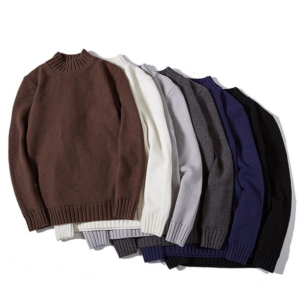 mens sweaters cotton winter warm sweater men black stand collar pullover slim fit jumper pull knitted men clothing casual, White;black
mens sweaters cotton winter warm sweater men black stand collar pullover slim fit jumper pull knitted men clothing casual, White;black