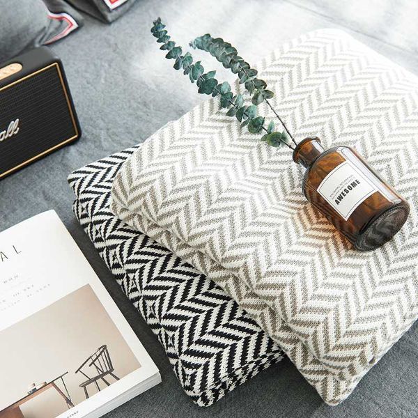 100% modern geometric striped paid nordic american style bedding couch cover thread towel grey throw blanket body sofa picnic
100% modern geometric striped paid nordic american style bedding couch cover thread towel grey throw blanket body sofa picnic