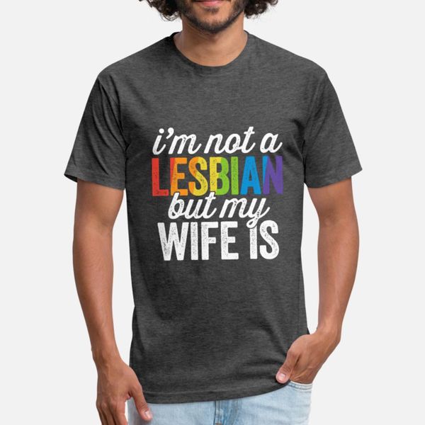 i m not a lesbian but my wife is lgbt wedding t shirt men printed 100% cotton o-neck basic solid gift building spring standard shirt
i m not a lesbian but my wife is lgbt wedding t shirt men printed 100% cotton o-neck basic solid gift building spring standard shirt