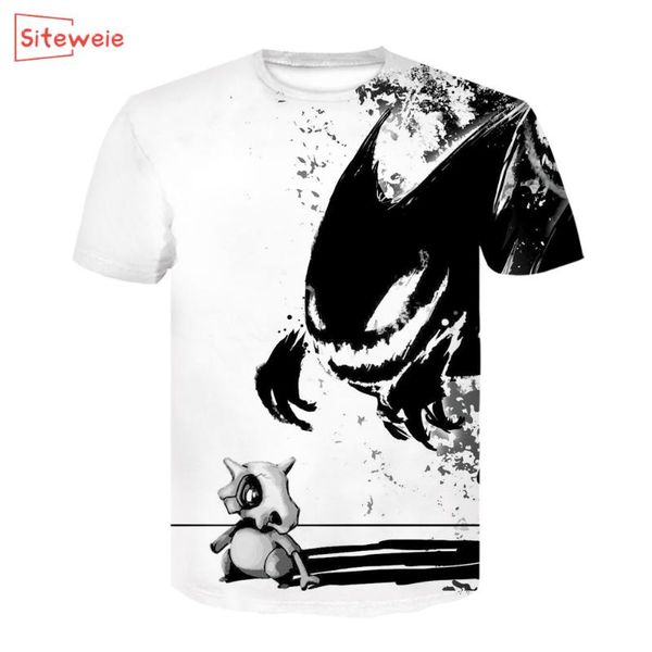 siteweie men white tshirt funny 3d printed t-shirt hip hop mens clothing casual punk rock streetwear g94, White;black
siteweie men white tshirt funny 3d printed t-shirt hip hop mens clothing casual punk rock streetwear g94, White;black