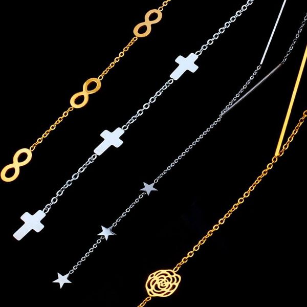 hxd women chocker necklaces jewelry chain choker long star cross long pendant necklace women stainless steel necklaces gift, Silver
hxd women chocker necklaces jewelry chain choker long star cross long pendant necklace women stainless steel necklaces gift, Silver