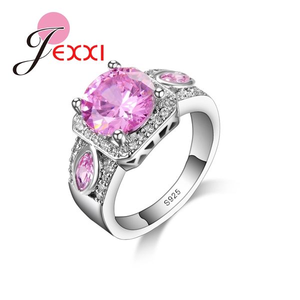 pink austrian crystal rings women engagement wedding finger ring 925 sterling silver jewelry wholesale, Golden;silver
pink austrian crystal rings women engagement wedding finger ring 925 sterling silver jewelry wholesale, Golden;silver