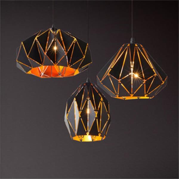 american retro industrial style bar led chandelier creative personality milk tea shop pendant lights iron diamond restaurant pendant lamp
american retro industrial style bar led chandelier creative personality milk tea shop pendant lights iron diamond restaurant pendant lamp