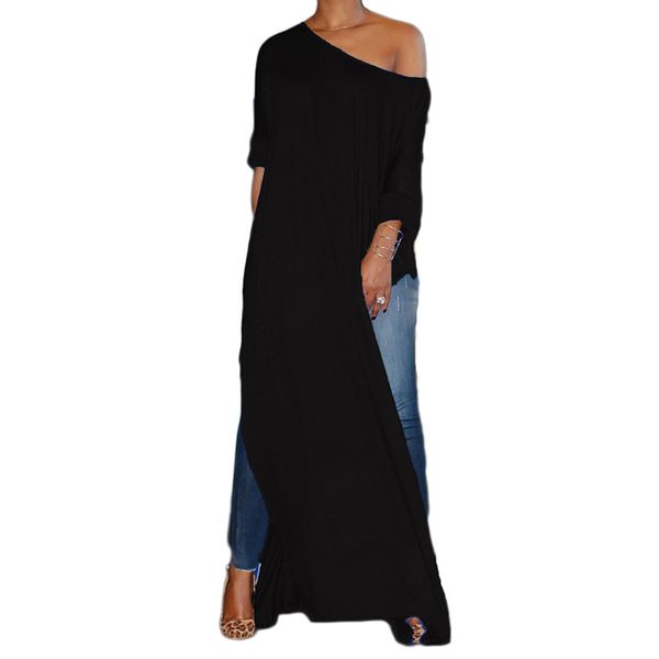 split maxi dresses long sleeve casual wrap dress women o-neck spring autumn, Black;gray
split maxi dresses long sleeve casual wrap dress women o-neck spring autumn, Black;gray
