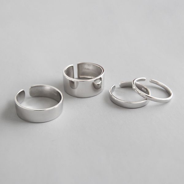 4 styles 100% 925 sterling silver smooth rings for women fine jewelry, fashion ring friends gifts silver 925 jewellery, Golden;silver
4 styles 100% 925 sterling silver smooth rings for women fine jewelry, fashion ring friends gifts silver 925 jewellery, Golden;silver