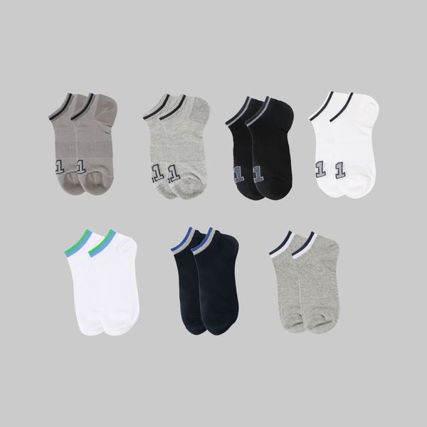 men's socks dong ai 4 pairs ankle summer sport cotton blend deodorant sweat soft running sports breathable outdoor, Black
men's socks dong ai 4 pairs ankle summer sport cotton blend deodorant sweat soft running sports breathable outdoor, Black