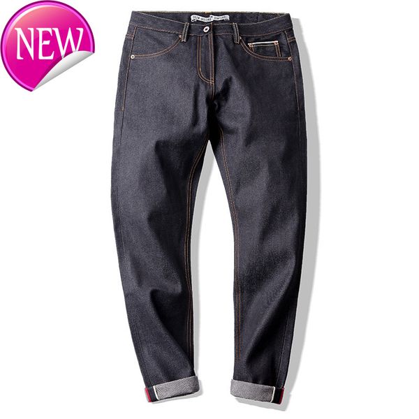 new mens 2020 classic slim straight fit jeans indigo selvedge denim jeans hip hop, Blue
new mens 2020 classic slim straight fit jeans indigo selvedge denim jeans hip hop, Blue