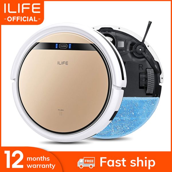ilife v5spro robot vacuum cleaner vacuum wet mopping pet hair and hard floor automatic powerful suction ultra thin disinfection 
ilife v5spro robot vacuum cleaner vacuum wet mopping pet hair and hard floor automatic powerful suction ultra thin disinfection