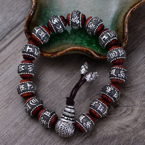 925 sterling silver тибетский ом мани падме хум браслет природных lobular красный сандал инкрустированные buddha mantra мужчины женщины люби, Black
925 sterling silver тибетский ом мани падме хум браслет природных lobular красный сандал инкрустированные buddha mantra мужчины женщины люби, Black