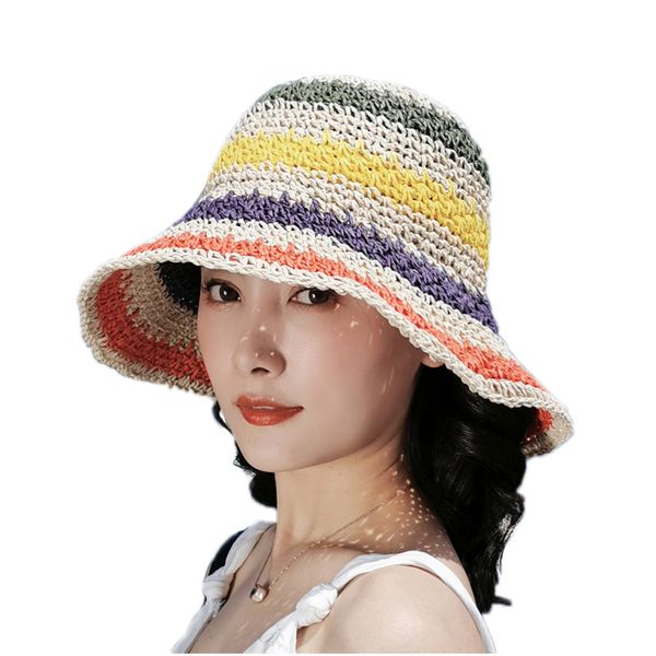 женщины-бич sun шляпы chapeau летней женщины ведро соломенной шляпе красочный полосатый складная, Blue;gray
женщины-бич sun шляпы chapeau летней женщины ведро соломенной шляпе красочный полосатый складная, Blue;gray