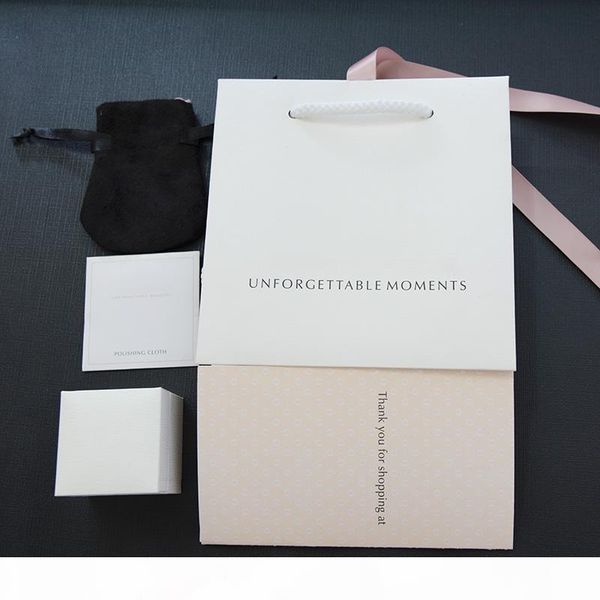 оригинальная коробка ювелирных изделий комплект серебра полируя мешок бархата papers для пандора подвески серьги кольца подарочные коробки, Black;white 
оригинальная коробка ювелирных изделий комплект серебра полируя мешок бархата papers для пандора подвески серьги кольца подарочные коробки, Black;white