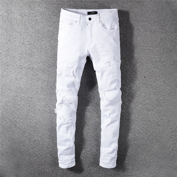 20ss mens designer jeans distressed ripped black jeans motorcycle biker denim for men s fashion hip hop designer pants mens clothing, Blue
20ss mens designer jeans distressed ripped black jeans motorcycle biker denim for men s fashion hip hop designer pants mens clothing, Blue