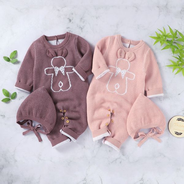 autumn baby boy girl clothes set newborn kids cotton jumpsuit cartoon pattern infant long sleeve hat romper set, White
autumn baby boy girl clothes set newborn kids cotton jumpsuit cartoon pattern infant long sleeve hat romper set, White