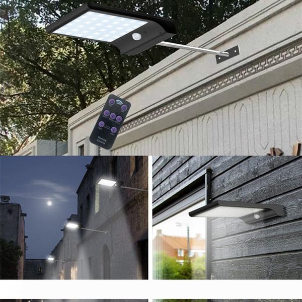 48led solar light pir motion sensor solar powered street lamps with remote control for garden outdoor lighting waterproof
48led solar light pir motion sensor solar powered street lamps with remote control for garden outdoor lighting waterproof