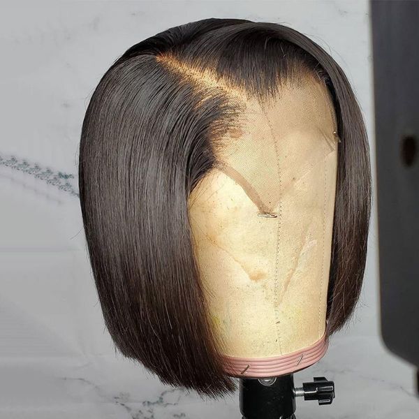 2x4 closure wig human hair wigs short bob wig barzilian remy hair 130% bob lace front wigs pre plucked baby, Black;brown
2x4 closure wig human hair wigs short bob wig barzilian remy hair 130% bob lace front wigs pre plucked baby, Black;brown