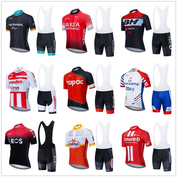 tour de france 2020 pro team uci men/women summer cycling jersey set ropa ciclismo short sleeve cycling clothing bib shorts kit, Black;red
tour de france 2020 pro team uci men/women summer cycling jersey set ropa ciclismo short sleeve cycling clothing bib shorts kit, Black;red