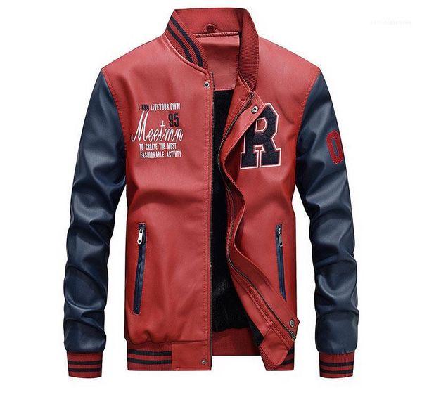 designer men jacket new fashion men's outerwear winter jacket men's leather baseball uniform pu casual jacket, Black
designer men jacket new fashion men's outerwear winter jacket men's leather baseball uniform pu casual jacket, Black