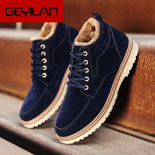 boots winter warm men snow high fur men's fashion velvet casual shoes plush size 589, Black
boots winter warm men snow high fur men's fashion velvet casual shoes plush size 589, Black
