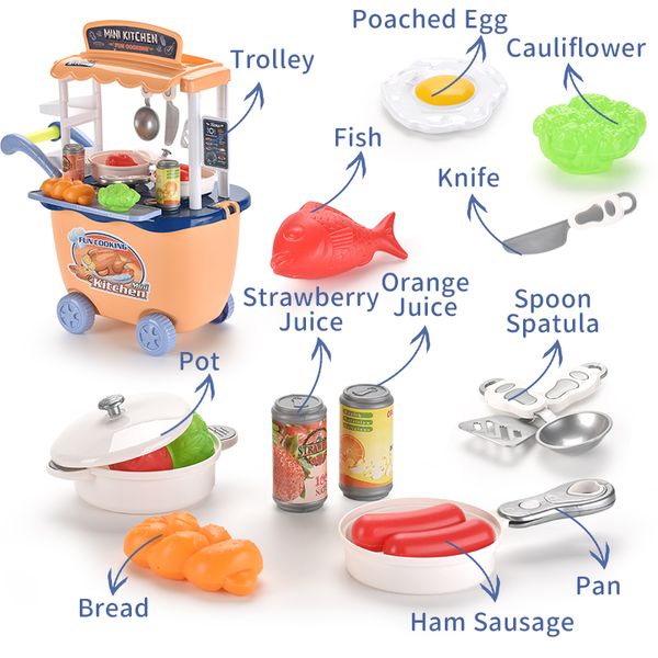 simulation kitchen family toy trolley kitchen assemblyset up game tableware simulation cooking enlightenment toy simulation of operation
simulation kitchen family toy trolley kitchen assemblyset up game tableware simulation cooking enlightenment toy simulation of operation