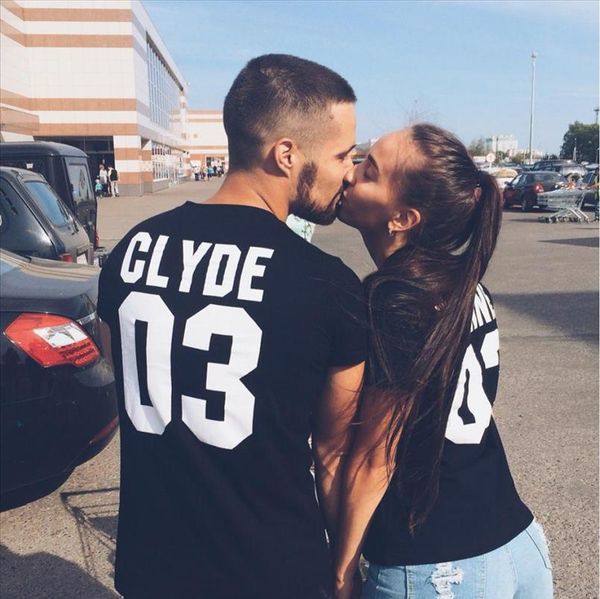 women shirt bonnie clyde 03 funny letters couple t 2020 summer fashion black white women t shirt cotton short sleeve camisetas mujer
women shirt bonnie clyde 03 funny letters couple t 2020 summer fashion black white women t shirt cotton short sleeve camisetas mujer