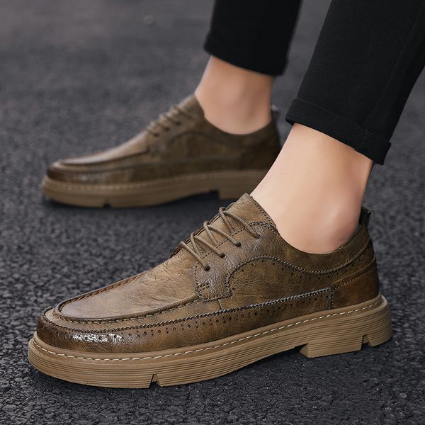 leather moccasins lace up fashion outdoor walking driving men casual shoes flats oxfords breathable men comfy footwear, Black
leather moccasins lace up fashion outdoor walking driving men casual shoes flats oxfords breathable men comfy footwear, Black