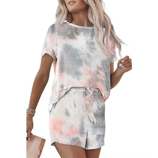2020 summer tie-dyed printing gradient color casual pants suit shortsshorts and shorts short sleeve short pants suit women's y-171 g8gb, Gray
2020 summer tie-dyed printing gradient color casual pants suit shortsshorts and shorts short sleeve short pants suit women's y-171 g8gb, Gray