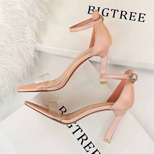 2020 women 8.5cm high heels sandals transparent stripper strap stiletto sandles wedding bridal elegant yellow pleaser shoes, Black
2020 women 8.5cm high heels sandals transparent stripper strap stiletto sandles wedding bridal elegant yellow pleaser shoes, Black