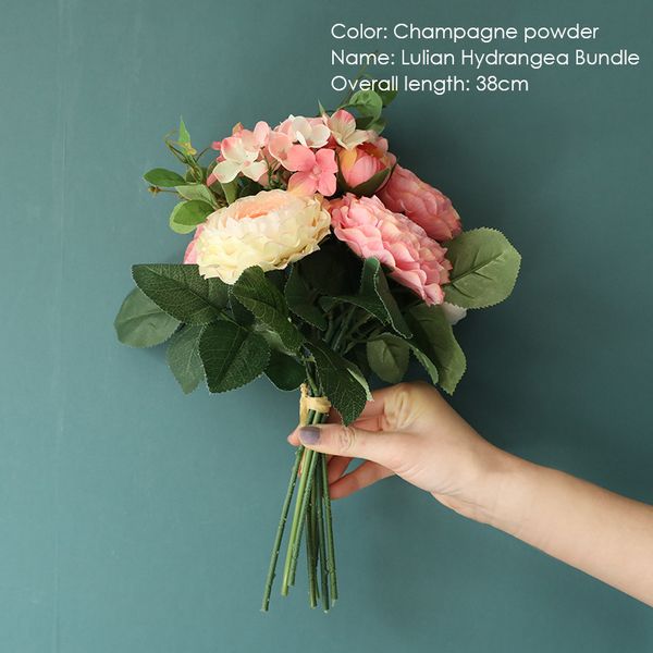 decorative flowers & wreaths artificial silk peony bouquet for decoration room fake flower hydrangea home wedding party d
decorative flowers & wreaths artificial silk peony bouquet for decoration room fake flower hydrangea home wedding party d