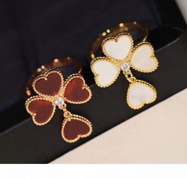 luxurious quality 4 hearts and diamond for women punk ring in white shell and red agate wedding jewelry gift ps3435, Silver 
luxurious quality 4 hearts and diamond for women punk ring in white shell and red agate wedding jewelry gift ps3435, Silver