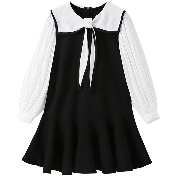 2020 autumn new korean chidren clothing teenage girls dress two color patchwork dress cute bow princess dresses elegant, Red;yellow
2020 autumn new korean chidren clothing teenage girls dress two color patchwork dress cute bow princess dresses elegant, Red;yellow