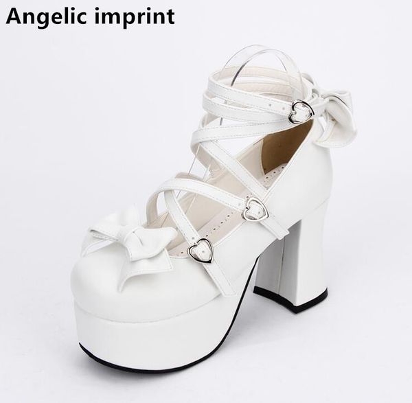 angelic imprint fashion woman mori girl lolita cosplay shoes lady high heels pumps women princess dress party shoes 33-47 bows, Black
angelic imprint fashion woman mori girl lolita cosplay shoes lady high heels pumps women princess dress party shoes 33-47 bows, Black