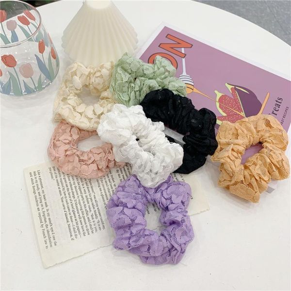 hair accessories ins elegant lace elastic band sweet embroidery flower scrunchies hollow multi color tie ponytail retro ring
hair accessories ins elegant lace elastic band sweet embroidery flower scrunchies hollow multi color tie ponytail retro ring