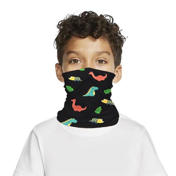 

3D Magic Kids Bandana Scarf Headwear Animal Cartoon Printed Children Protective Face Mask Cycling Camping Masks Outdoor Sports Neck Gaiter