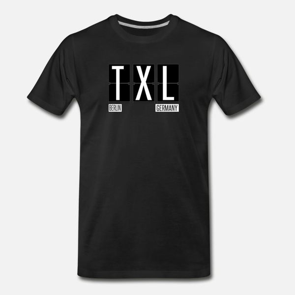 txl berlin germany airport code t shirt men designs short sleeve round neck formal fitness building summer style standard shirt
txl berlin germany airport code t shirt men designs short sleeve round neck formal fitness building summer style standard shirt