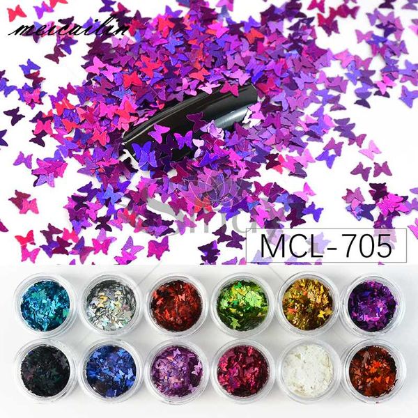 nail glitter art sparkle laser butterfly sequin acrylic paillettes holographic flakes tips 12 colors 3d uv gel polish decor, Silver;gold
nail glitter art sparkle laser butterfly sequin acrylic paillettes holographic flakes tips 12 colors 3d uv gel polish decor, Silver;gold