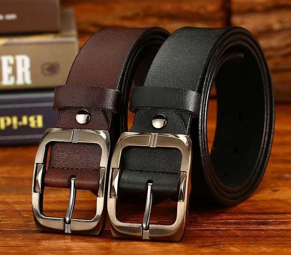BONJEAN Men's leather belts for men Pin buckle Antique casual belt in black and brown 100-130CM 38mm wide Retro Jeans
BONJEAN Men's leather belts for men Pin buckle Antique casual belt in black and brown 100-130CM 38mm wide Retro Jeans