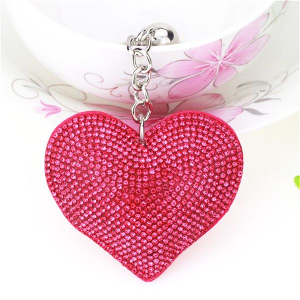 love heart keychain 15 colors full crystal key ring women handbag pendant charms long tassel golden chain bag keyring key holder, Silver
love heart keychain 15 colors full crystal key ring women handbag pendant charms long tassel golden chain bag keyring key holder, Silver