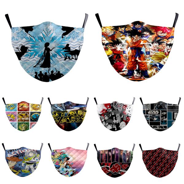 2020 women men cartoon printing masks face masks anti dust mouth cover washable reusable masks wholesale
2020 women men cartoon printing masks face masks anti dust mouth cover washable reusable masks wholesale
