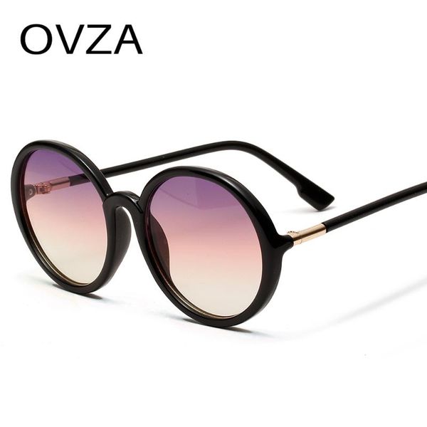 ovza 2020 new oversized sunglasses for women fashion brand designer gradient lens round sunglass s1041, White;black
ovza 2020 new oversized sunglasses for women fashion brand designer gradient lens round sunglass s1041, White;black