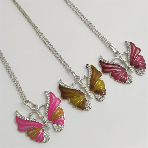 beautiful rhinestone long butterfly necklace sweater pendant necklace for women pendant suspension silver color jewelry
beautiful rhinestone long butterfly necklace sweater pendant necklace for women pendant suspension silver color jewelry